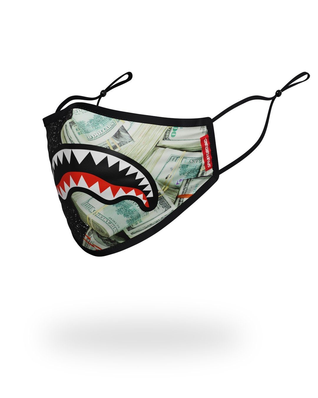 Sale Sprayground Adult Party Shark Form Fitting Face Mask Discount - -1