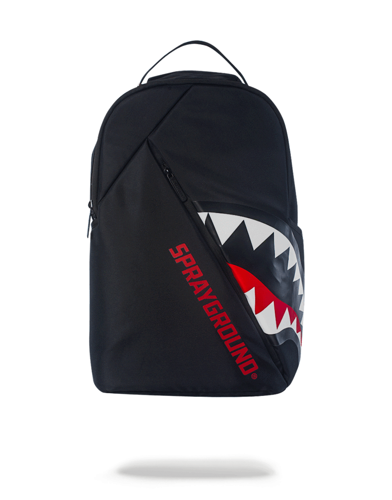 Sprayground Angled Ghost Shark Bags - Sprayground Angled Ghost Shark Bags