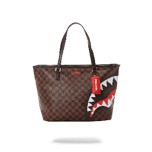 BEST PRICE - CHECKS IN CAMOFLAUGE TOTE