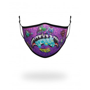 Sale Sprayground Adult Zombie Shark Form Fitting Face Mask Discount