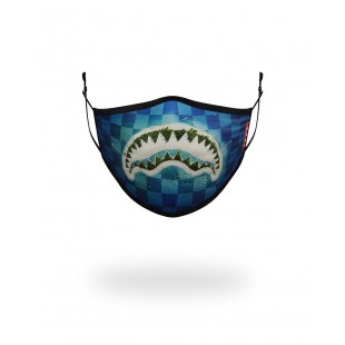 Sale Sprayground Kids Form Fitting Mask: Shark Island Discount