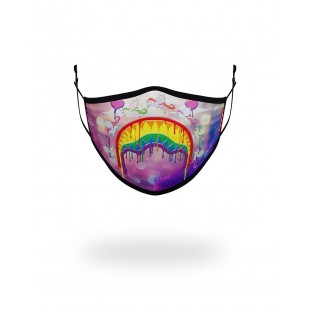 BEST PRICE - KIDS FORM FITTING MASK: MELT THE RAINBOW