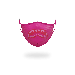 BEST PRICE - ADULT PINK SHARK FORM-FITTING FACE MASK