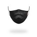 BEST PRICE - ADULT MIDNIGHT SHARK FORM FITTING FACE MASK