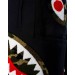 Sprayground Camo Chenille Shark (Black) Handbag - 5