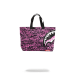 Sprayground Pink Scribble Shark Tote Bag - 0