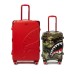 Sale Sprayground Full-Size Red Carry-On Camo Luggage Bundle Discount